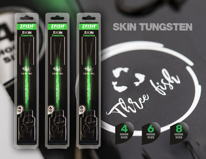 ZFISH Skin Tungsten rigas