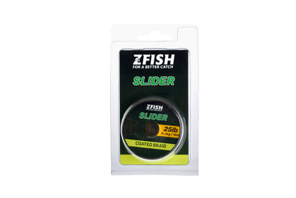 Zfish Slider Coated Braid pintas valas 10m
