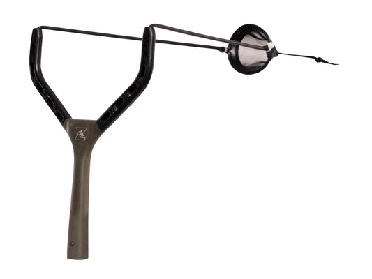 ZFISH Slingshot Mini Pro katapulta su guminiu krepšeliu