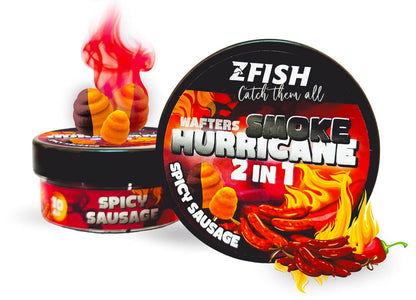 ZFISH Hurricane wafteriai įvairių skonių jaukas