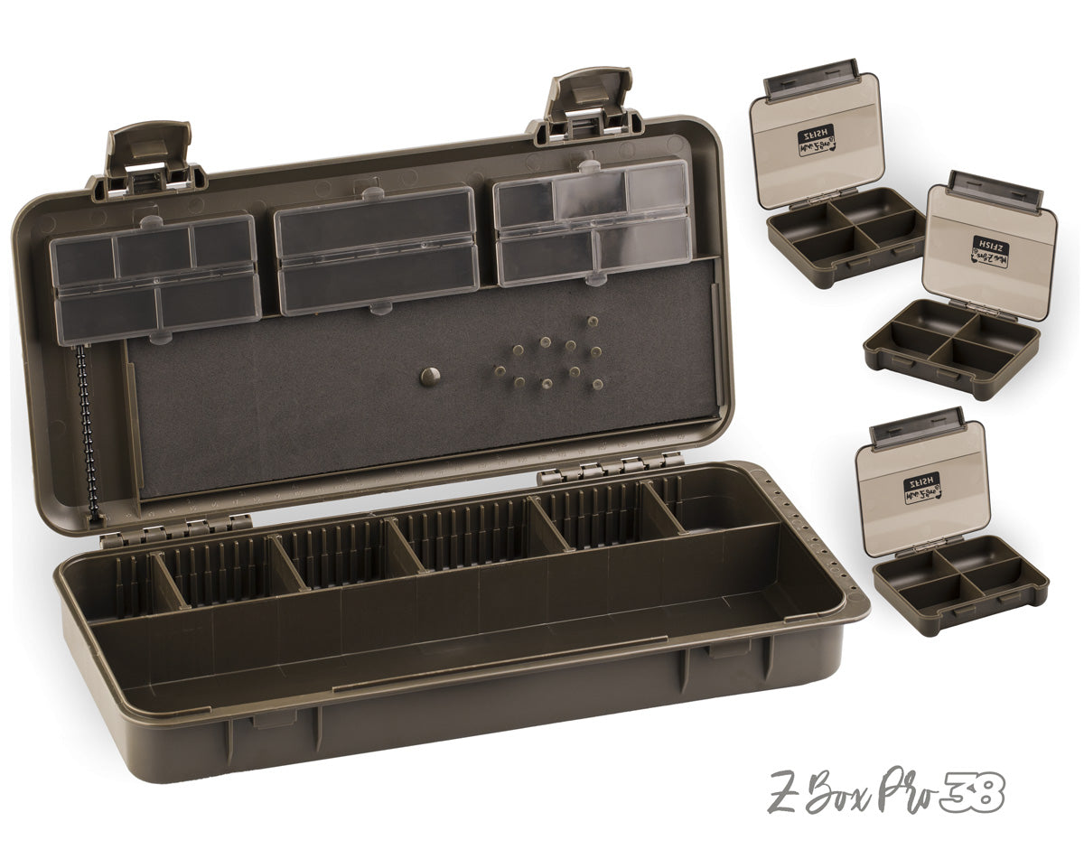 ZFISH Z-Box PRO 38 įrangos dėžė bendras vaizdas
