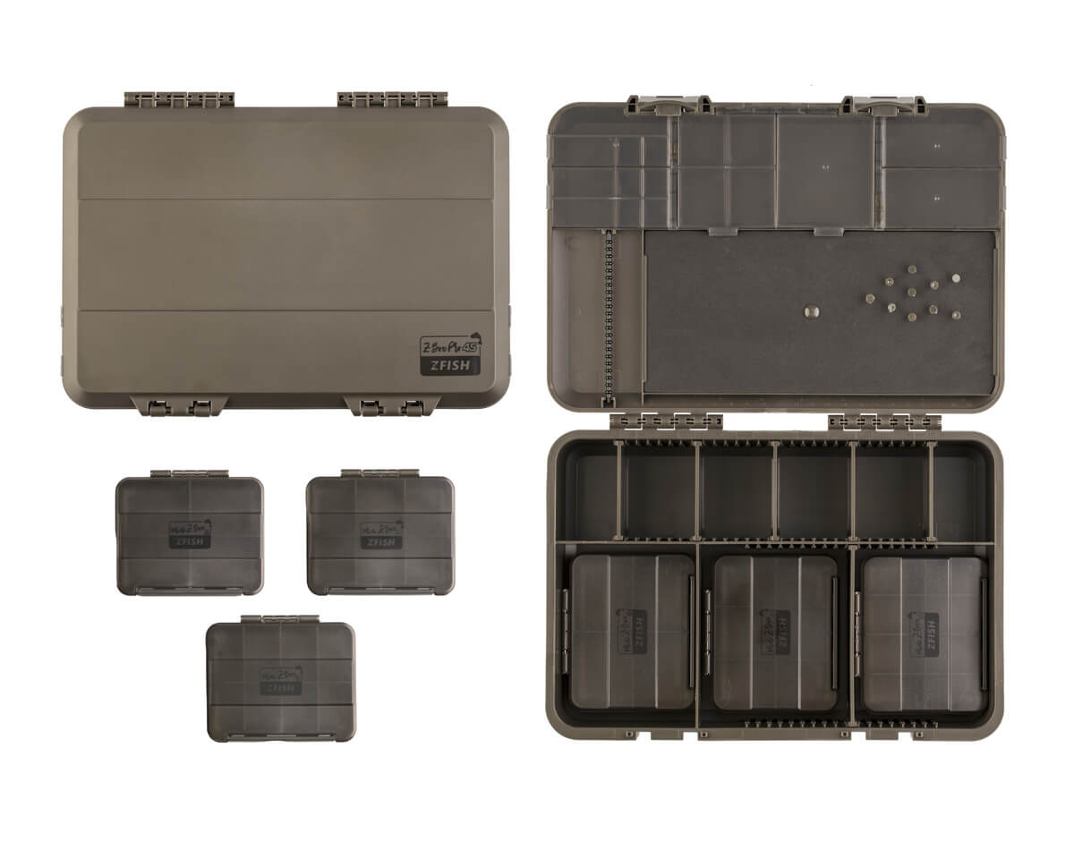 Zfish Z-Box PRO 45 dangtelio skyreliai sistemoms
