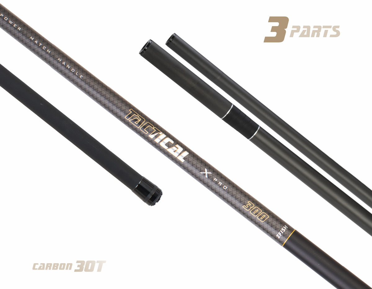 ZFISH Tactical graibšto rankena 3.0m