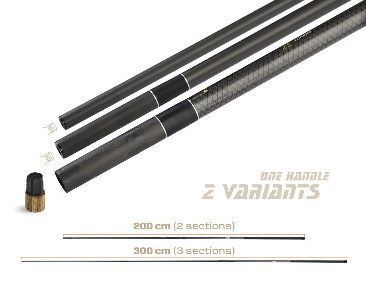 ZFISH Tactical graibšto rankena 3.0m
