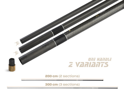 ZFISH Tactical graibšto rankena 3.0m