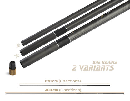 ZFISH Tactical graibšto rankena 4.0m