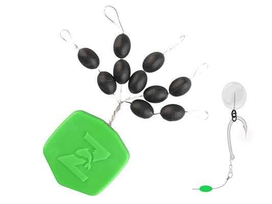 ZFISH Volframo Ovalūs Karoliukai